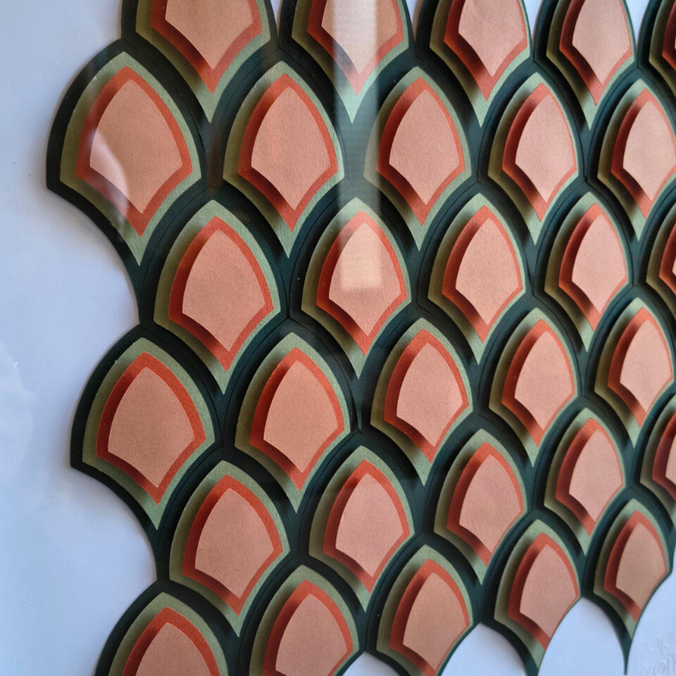 Vértice II Escultura em papel. Coleção Vértice